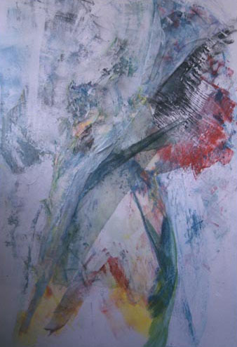 Tanz II 1997<br />Mixed media on cardboard | 70 x 100cm<br />Price: 700,00€