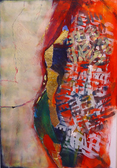 Was du mir sagtest 2006<br />Mixed media on cardboard | 70 x 100cm<br />Price: 700,00€